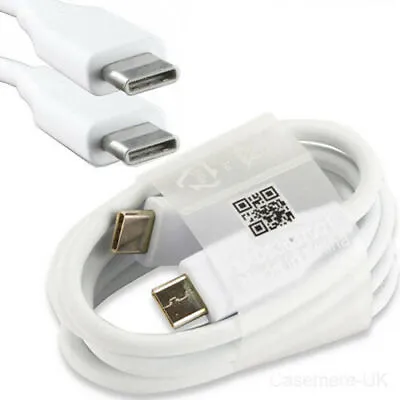 LG EAD63687001 Type C To Type C Fast Data Charger Cable For LG G5 G6 Huawei P9 • £2.99