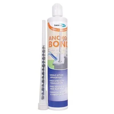 £6.99 • Buy Bond It Anchor Bond Resin Rapid Set Polyester Construction Adhesive 310ml