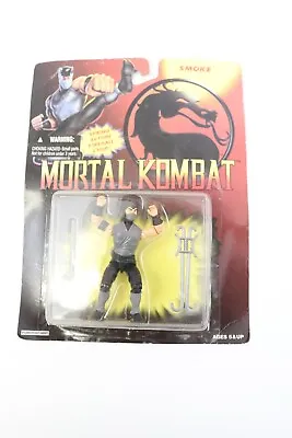 Mortal Kombat Smoke 3.75  Action Figure Vintage 1994 Sealed • $64.95