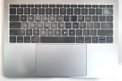 Macbook Pro 13  A1708 Palmrest Keyboard **no Battery** Trackpad Gray Grade B • $38