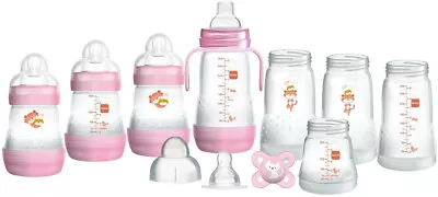 MAM GP0014G Easy Start Anti-Colic Bottle Starter Set (15 Piece) - Pink • £44.99