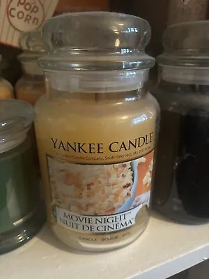 Yankee Candle USA Exclusive Movie Night LARGE JAR Deerfield • £130