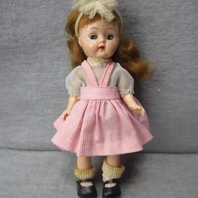 Vintage Walker Fashion Doll 7in Wig Hair Sleep Eyes • $44.99