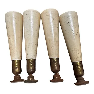 Wooden Furniture Legs Mid-Century Modern Set Of 4. • $20