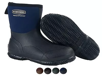 Mudruckers Waterproof 9  Mid-Boots - Unisex Slip On Boots (Var. Colors & Sizes) • $114.95