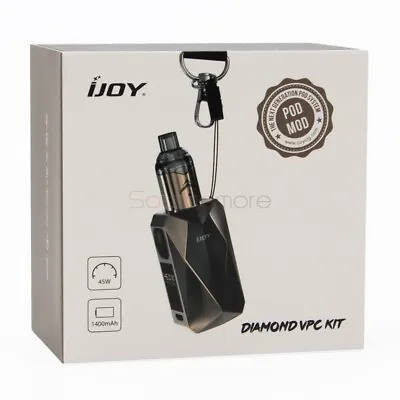 Ijoy Diamond Vpc Vape Kit 45w 1400mah -1*layland - Usb Cable - Tpd Uk • £25.55