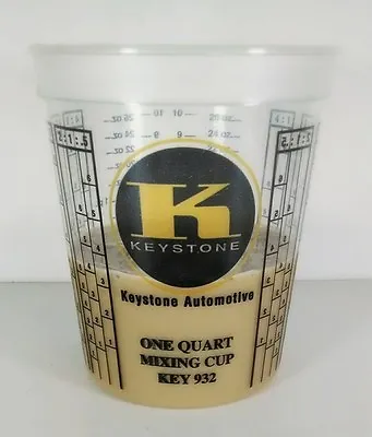 Quart Or Pint Automotive Paint Mixing Cups Keystone Bulk Discount 5 10 20 50 100 • $14