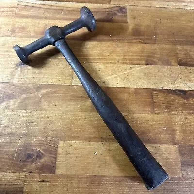 Vintage Pexto USA Auto Body Work Dinging Hammer Double Sided Round • $55