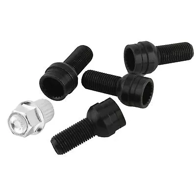 4+1 Wheel Bolts & Lock Lug Nut Set With Key For Golf4 MK4 B5 1998‑2005 8D0601139 • $16.44