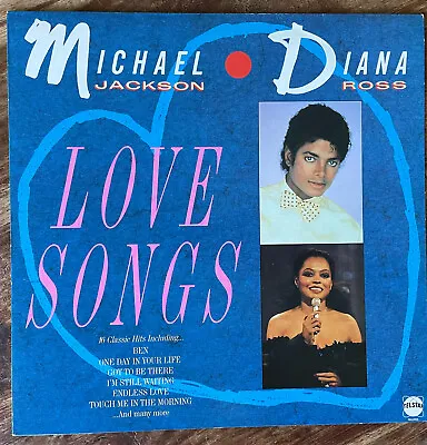 Michael Jackson & Diana Ross - Love Songs  Ex+/ex+ Vinyl Lp / First Pressing • £7.50