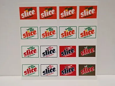 Vintage Slice Pepsi Soda Vending Machine Stickers  Absolete • $14.77