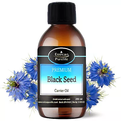 Black Seed Oil - Black Cumin Oil ( Cold Pressed ) 50ML 2X50ML 200ML & 500ml UK • £3.99