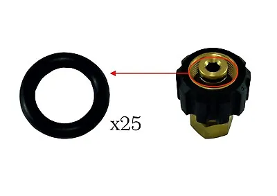 KARCHER HD HDS Compatible Hose Nozzle Jet Lance Spare O-rings Seals • £5.42