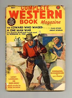 Complete Western Book Magazine Pulp May 1941 Vol. 13 #4 VG- 3.5 • $18.50