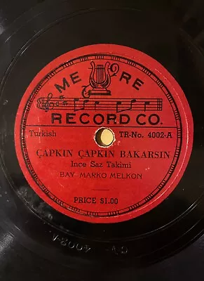 Marko Melkon Lot Of 2 Me Re Balkan Turkish Armenian 78rpm • $35