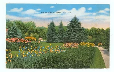 Mankatominnesota-sibley Park-#3---linen--(mn-m) • $3.99