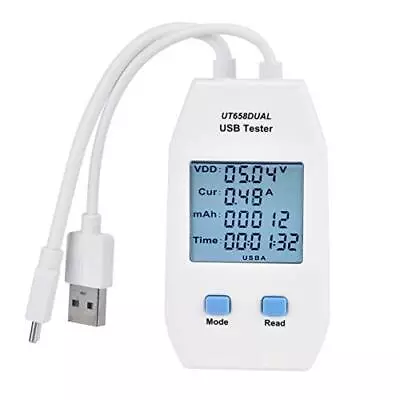 Digital Power Meter UNi T LCD USB Tester Detector Voltmeter Ammeter Digital P... • $22.17