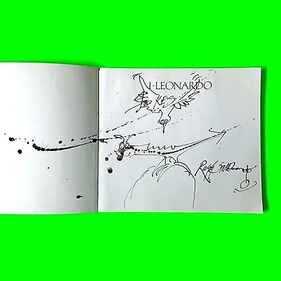 SIGNED W/ ORIGINAL ILLUSTATIONS 🔥 RALPH STEADMAN Book 🔥Johnny Depp • £450