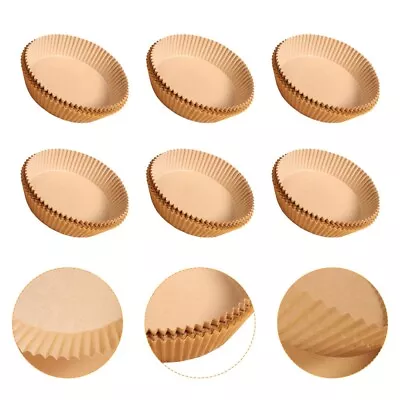  50 Pcs Air Fryer Paper Steamer Liners Microwave Nonstick Bakeware Pastry • £10.15