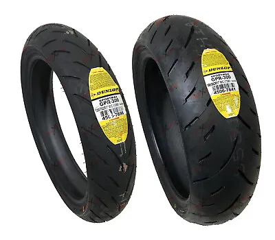 Dunlop Sportmax 190/50ZR17 120/70ZR17 Front Rear Motorcycle Tires GPR 300 • $222.78