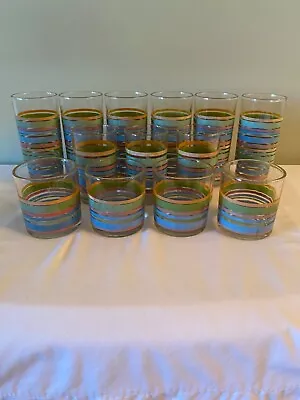$19.95 • Buy Vintage Fiestaware Drinking Glasses (13)