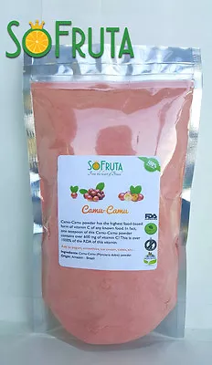 Camu Camu Powder 16oz (453g) Freeze Dried Kosher Superfruit Vitamin C SoFruta  • $27.99
