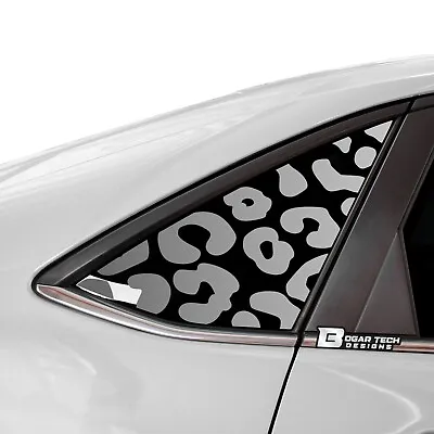 Fits Volkswagen Jetta 2019 - 2023 Window Leopard Cheetah Print Cow Decal Sticker • $29.99