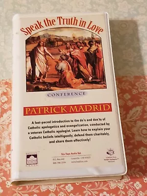 Speak The Truth In Love - Conference - Patrick Madrid - Audio Book - 6 Tape Set • $9.98