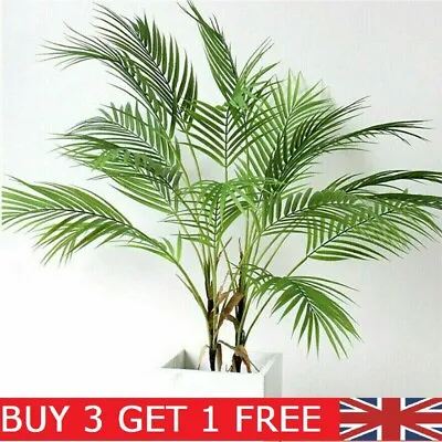 £6.99 • Buy 9-Heads Tropical Artificial Palm Leaves Luau Jungle Hawaiian Party Home Decor UK