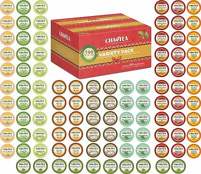 Cha4TEA 100-Count K Cups Tea Variety Sampler Pack For Keurig K-Cup Brewers M • $43.23