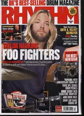 £5.95 • Buy RHYTHM MAGAZINE - November 2007