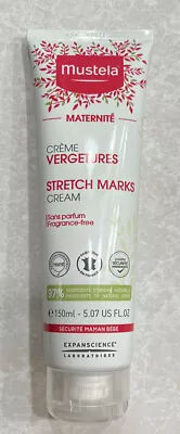 Mustela Stretch Marks Prevention Cream 5.07 Oz. Stretch Mark Reducer Natural • $27.98