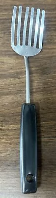 Vintage FOLEY FORK BLENDING MPLS Mix Whip Stainless 6 Tines Black Handle Rare • $17.99