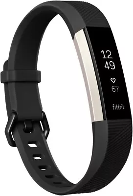 New Fitbit Alta HR Heart Rate Black L/S BAND • $55