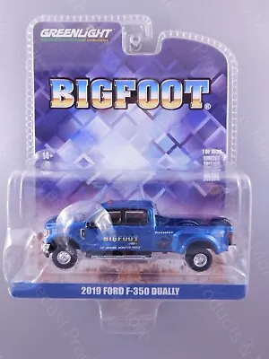 2022 Greenlight BIGFOOT 2019 FORD F350 LARIAT Dually Pickup Truck GL51457-A 1:64 • $14.95