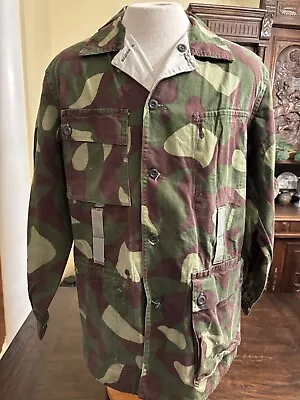 1960s Finnish Army M62 Reversible Snow / Camouflage Jacket Excellent Condition L • $45