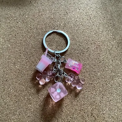 Gummy Bears Dice & Charms Keychain/bag Charm Gift 🎁 • £3