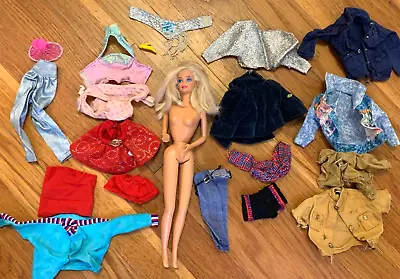 Vtg Barbie PJ Francie DOLL & CLOTHES LOT Western Stampin 1966 1976 Retro 1970s • $169.99