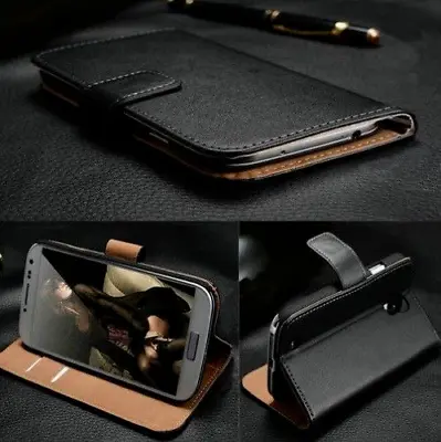 Luxury Pu Leather Case For Samsung Galaxy S9 S8 Wallet Flip Cover • $3.72