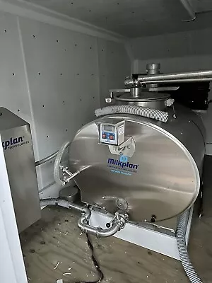 Milkplan 100 Gallon Bulk Tank With Automatic Wash System • $14750