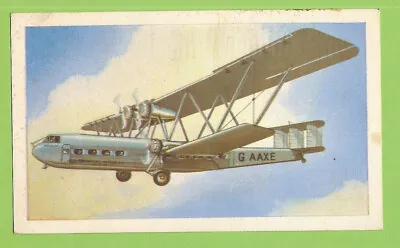 #d245. Sanitarium 1966 Story Of Flight  Card  #12 Handley Page Hp42 Biplane 1930 • £9.38