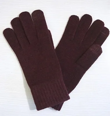 NWT UGG Women's Tech Knit Gloves Port One Size Touchscreen Technology • $33.99