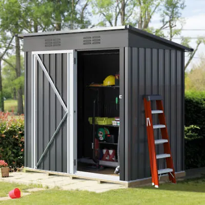 Heavy Duty Tool Sheds Storage Outdoor Storage Shed W/Lockable House Tool Shed • $155.62