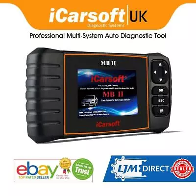 ICarsoft MB II For SMART MERCEDES BENZ SPRINTER Diagnostic Tool SRS ABS ENGINE • $169.10