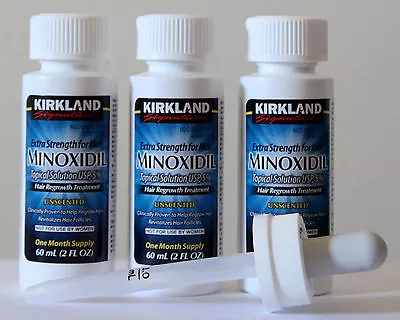 Kirkland Minoxidil 5% Extra Strength Men Hair Regrowth Solution 3 Month 05/2025 • $17.49