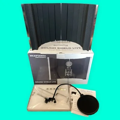New Open Box Marantz Professional Sound Shield Live Vocal Reflection Filter NOB • $26.99