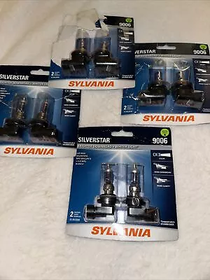 Sylvania Silverstar  9006 Pair Set High Performance Headlight 2 Bulbs NEW • $9.95