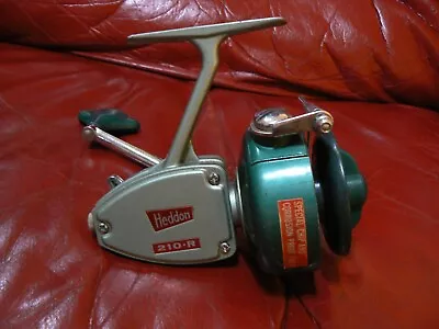 Vintage Heddon 210-R Spinning Reel  -Works Great -Gorgeous • $29.99