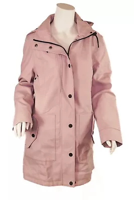 Ugg Lavender Purple Hooded Rain Coat Women's Sz Large (579) • $62.90