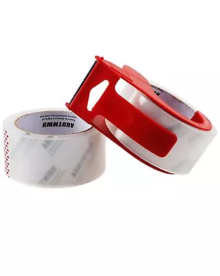 Packing Tape With Dispenser Clear Heavy Duty Packaging Tape Designed For Mo... • $16.76
